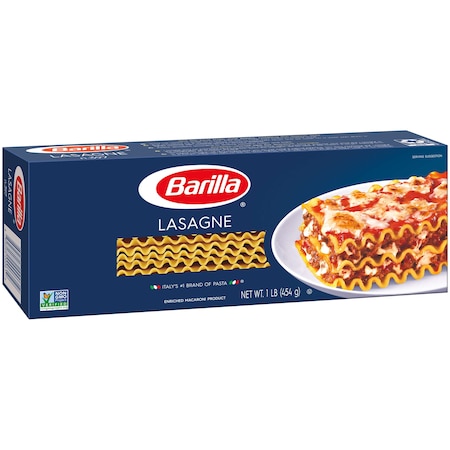 Barilla Barilla Wavy Lasagna Pasta 16 oz., PK12 1000001810